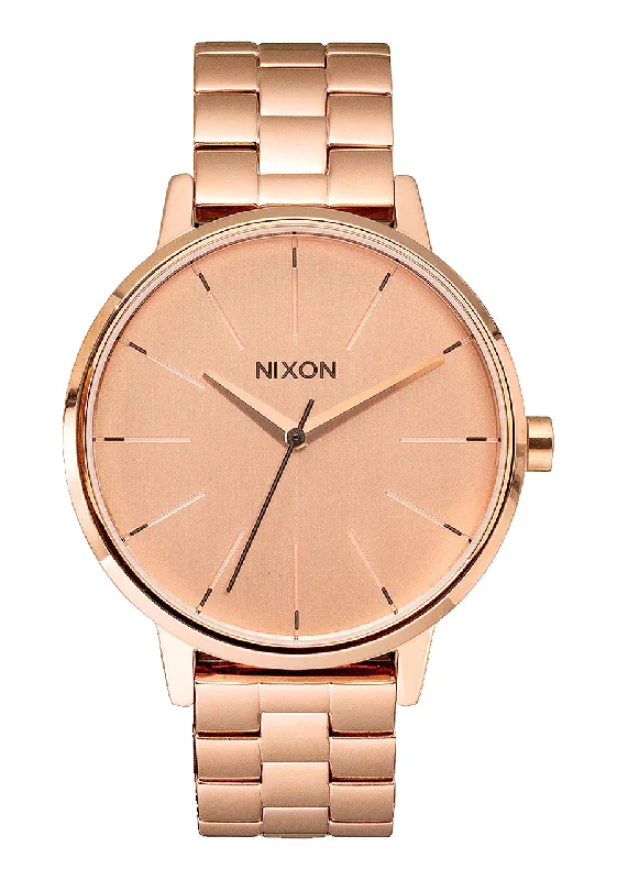 surfboards for faster wave entry-Nixon Kensington All Rose Gold