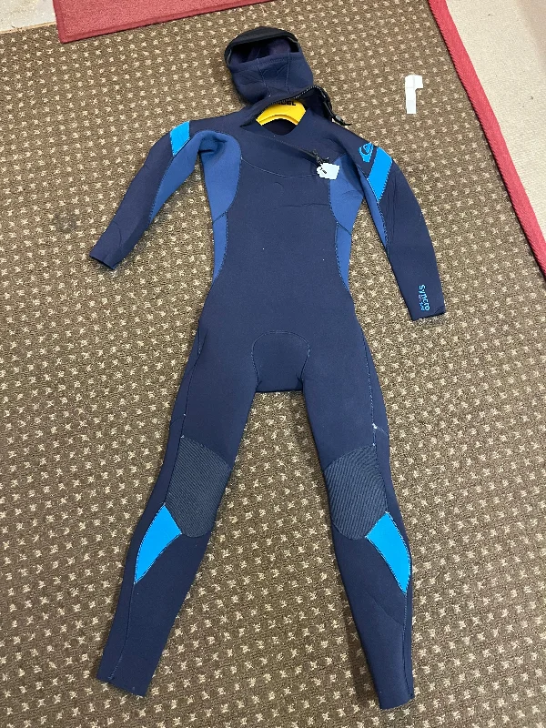 wetsuits with high stretch fabric for performance-Used K10 5/4/3 Kids Wetsuit