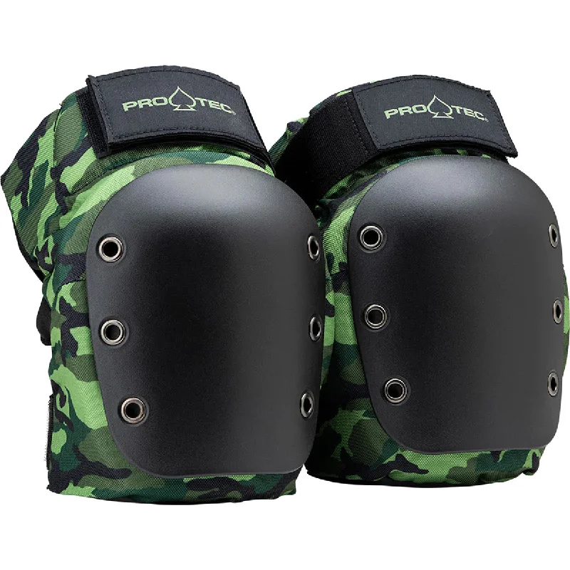 surfboards with increased volume for beginner surfers-Protec Knee Pads Camo