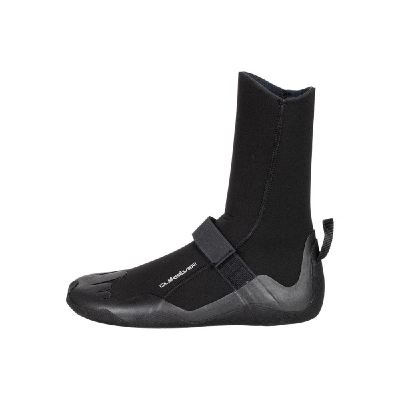 wetsuits for eco-conscious consumers-Quiksilver Sessions 5mm Round Toe Boot