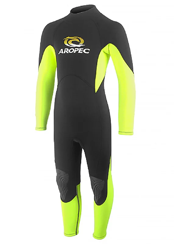 wetsuits for extended outdoor activities-Aropec Youth 2mm Steamer Wetsuit