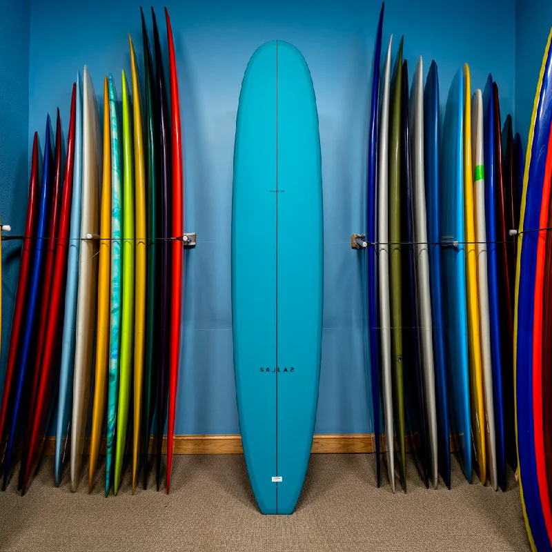 longboards for catching waves in all conditions-Kai Sallas Waikiki Thunderbolt Silver 9'6"