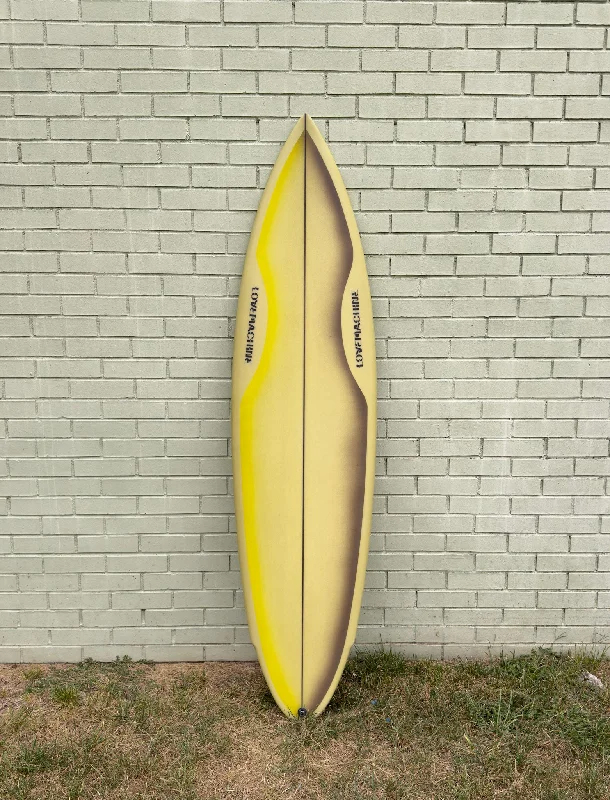 best longboards for fast paddling-6'2" Lovemachine Surfboards TWRP - Olive/Spray Deck