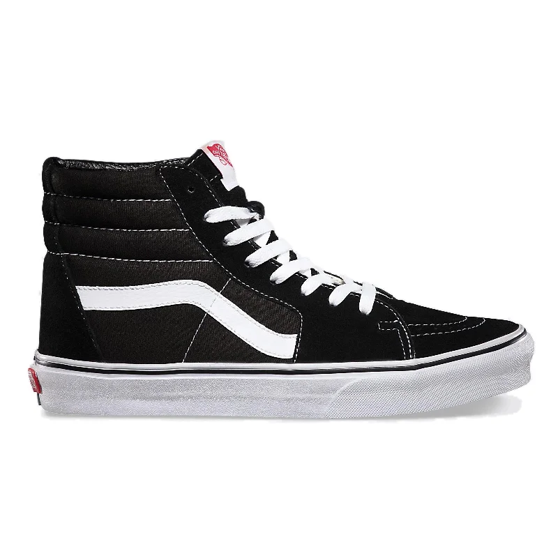 surfboards for strong performance in deep water-Vans Sk8 Hi Black/White