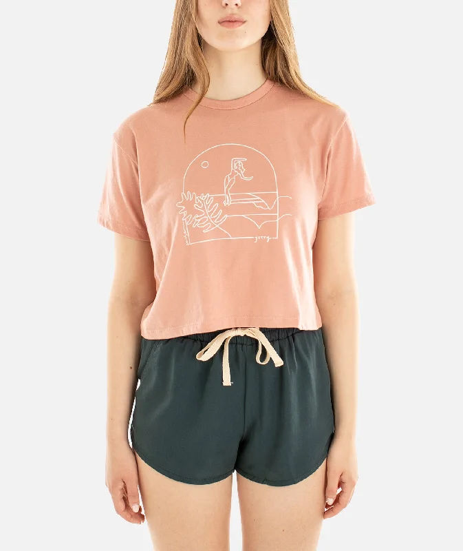 Tidal Romance Tee - Pink