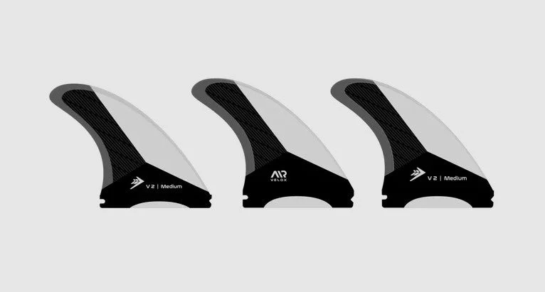 Firewire Velox Thruster Fin Set (medium) - Single Tab