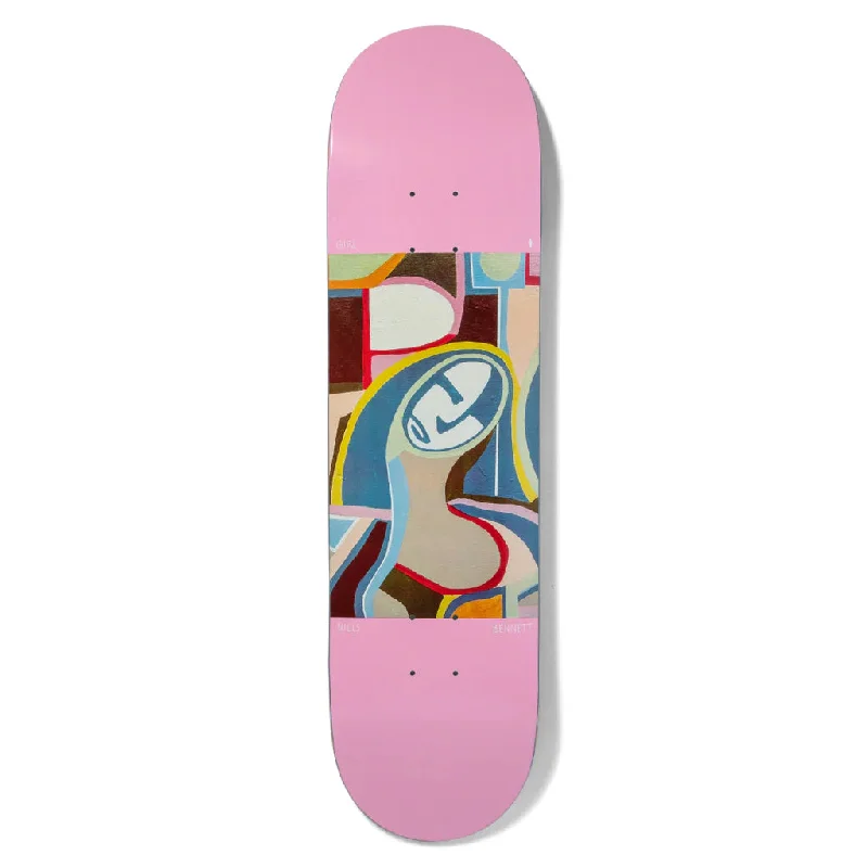 surfboards with thin rails for sharp turns-Girl Bennett Bar Girl Blues Deck G027 Shape