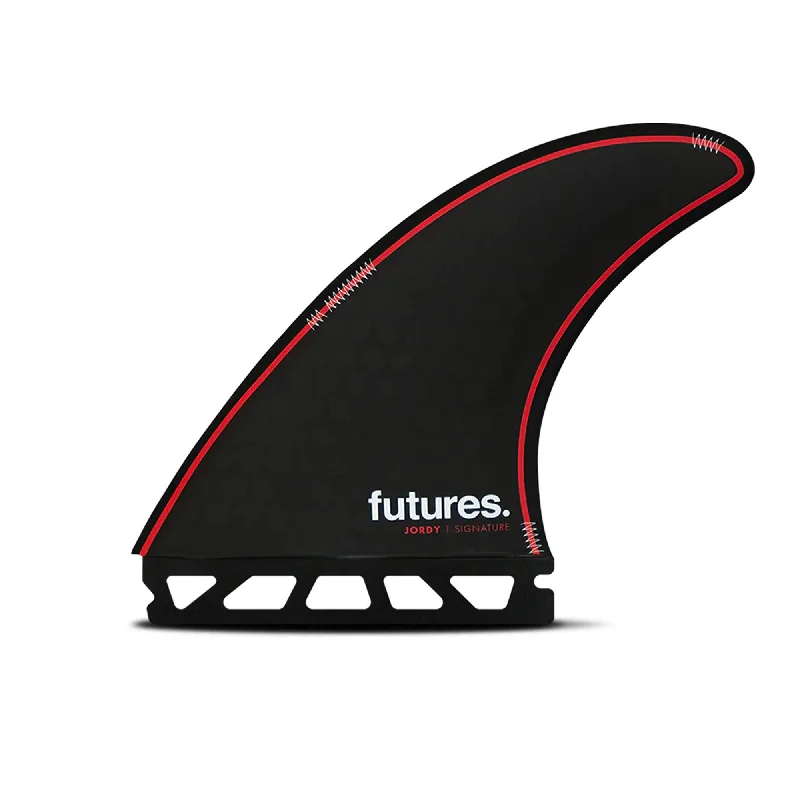 Futures Jordy HC Tri Surfboard Fins - Large/Red