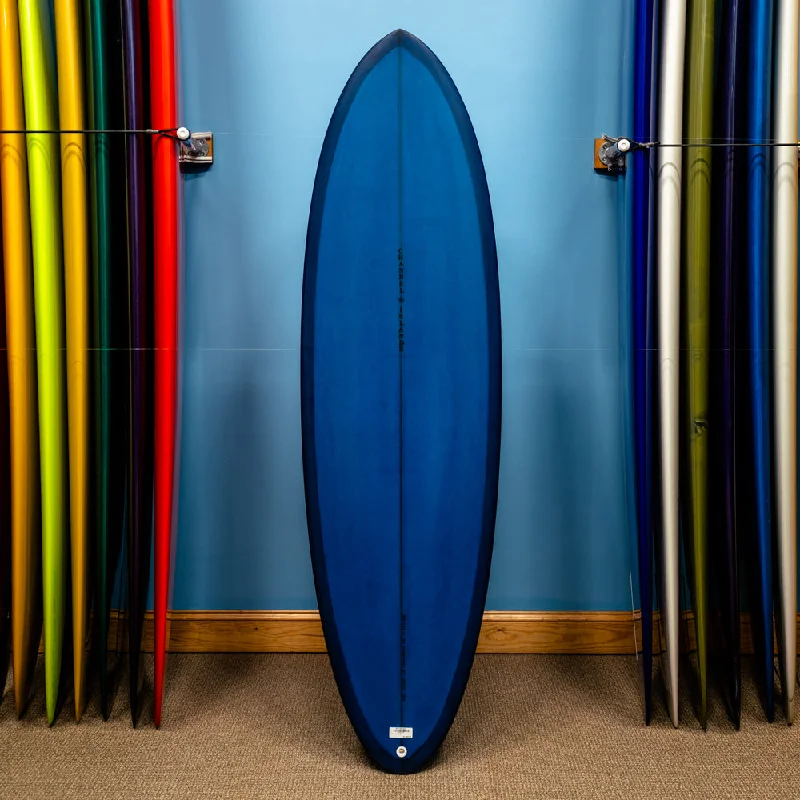 surf longboards for all-around wave conditions-Channel Islands CI Mid Twin PU/Poly 6'3"