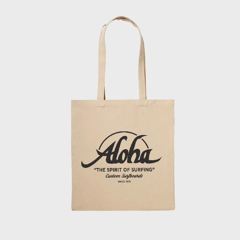 Aloha Tote Bag - Tan