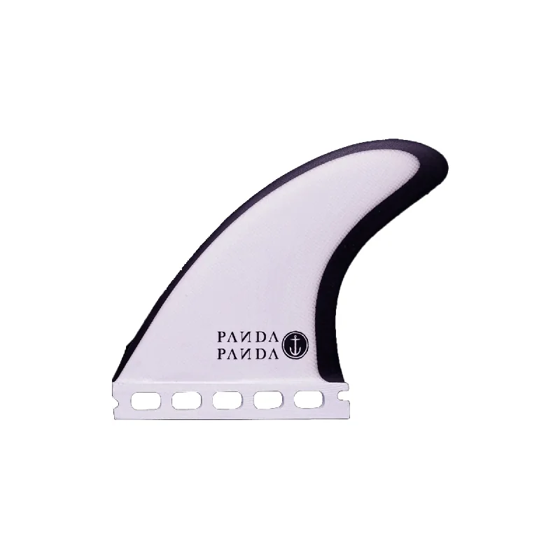 Captain Fin Co. Panda Futures 5-Fin Surfboard Fins - Medium/White