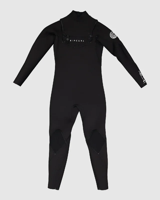 wetsuits for high-performance diving-BOYS 8-16 D/PATROL 3/2GB CHEST ZIP WETSUIT