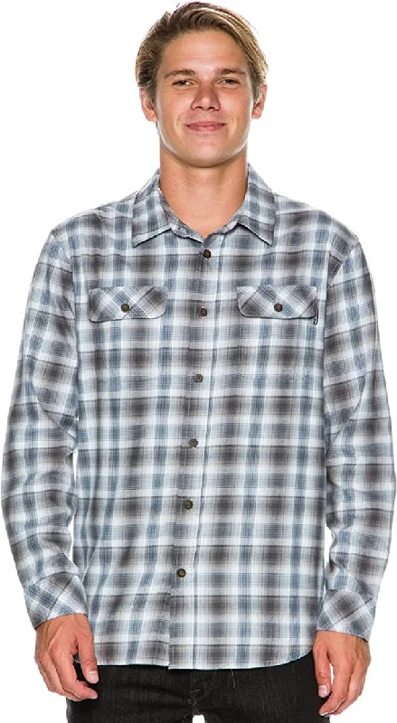 O'Neill Mens Durban Button Up Long-Sleeve Shirt