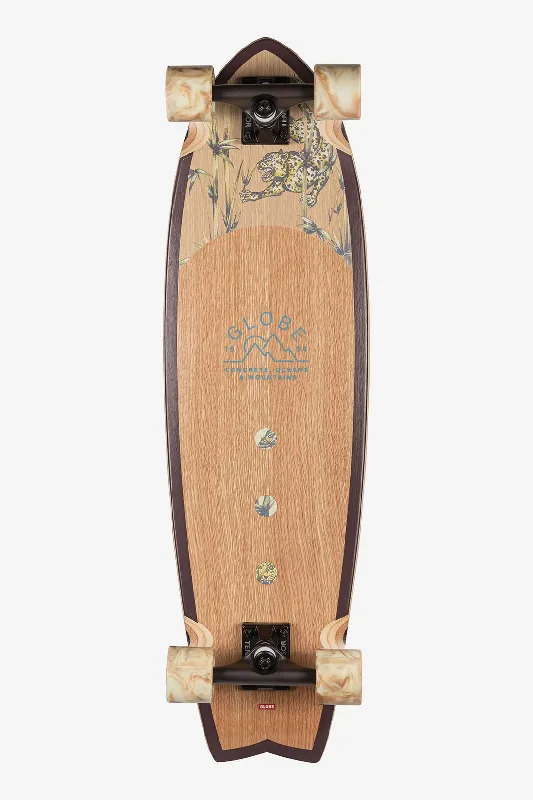 surfboards for maintaining control in heavy surf-Globe Chromantic 33" White Oak/ Jaguar