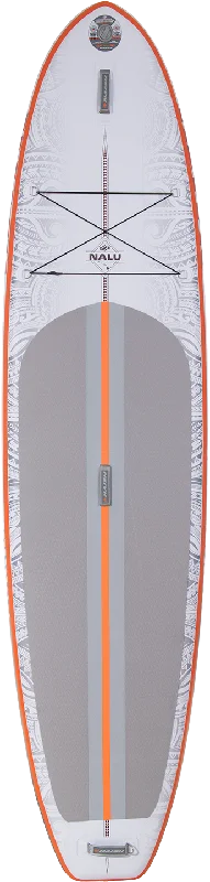 surfboards with extra hold in fast waves-NAISH S26 NALU INFLATABLE SUP FUSION 11'6" X 34" SUP BOARD