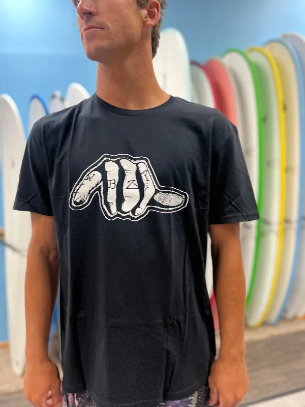 surfboards with extra hold in fast waves-WBZ Shaka S/S Tee