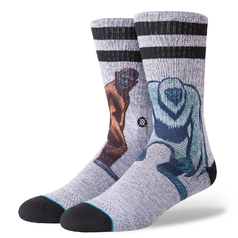 Stance Socks: Boys - Big Vs Yeti - Grey