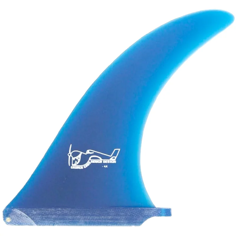 True Ames Greenough 4-A Longboard Fin - 10.5"/Blue