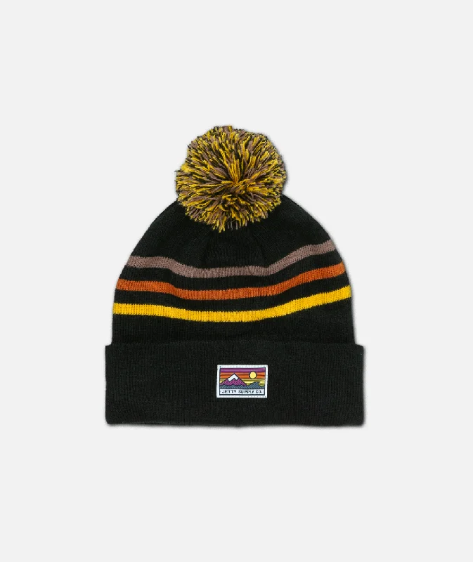 Rockies Beanie - Black