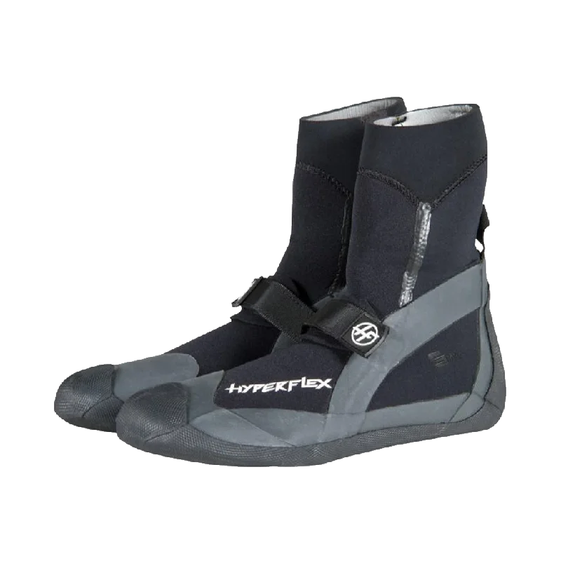 full-body wetsuits for cold conditions-Hyperflex Pro Series 7mm Round Toe Boots