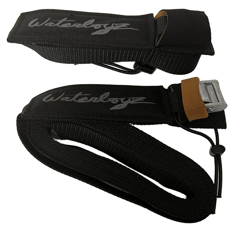 surfboards for big waves-WBZ Super Premium 15ft Tie Down Straps