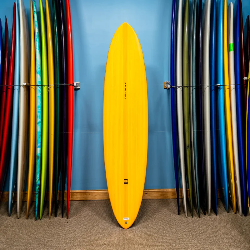 longboards with single fin setups-Harley Ingleby Mid 6 Thunderbolt Red 7'10"