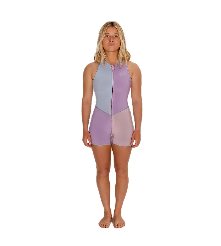 wetsuits for diving in colder temperatures-Front Zip Short Jane Candy