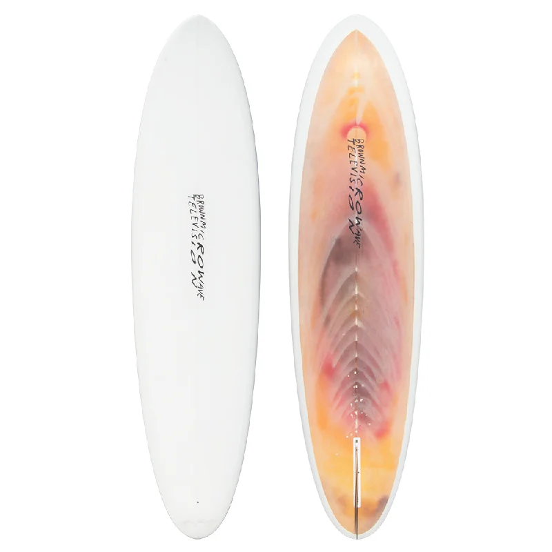 longboards with a wide base for more stability-Alex Knost 6'7" BMT Virus Thumb Roundtail Egg Surfboard