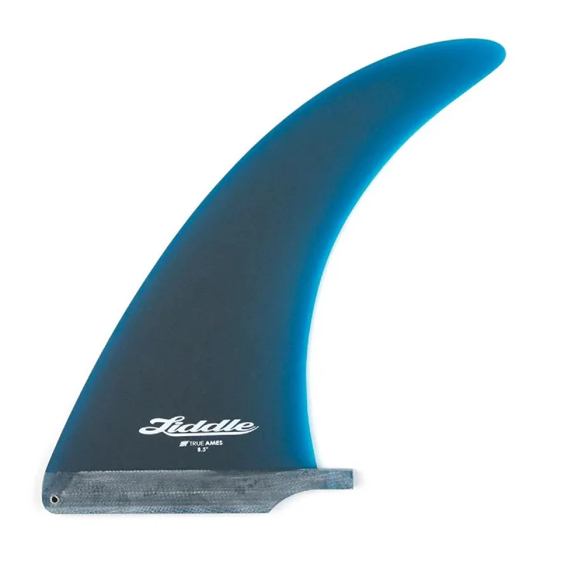 True Ames L-Flex Longboard Fin - 8"/Blue