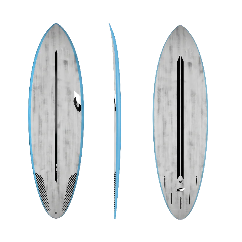 longboard surfboards for cruising-6'0 TORQ ACT MULTIPLIER 20 3/8” x 2 1/2”	33.6L FUTURES (BLUE RAIL/BRUSHED)