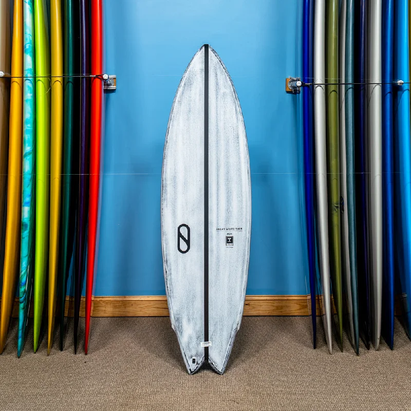 longboards for maximum comfort in waves-Slater Designs Great White Twin Firewire Volcanic 6'0"