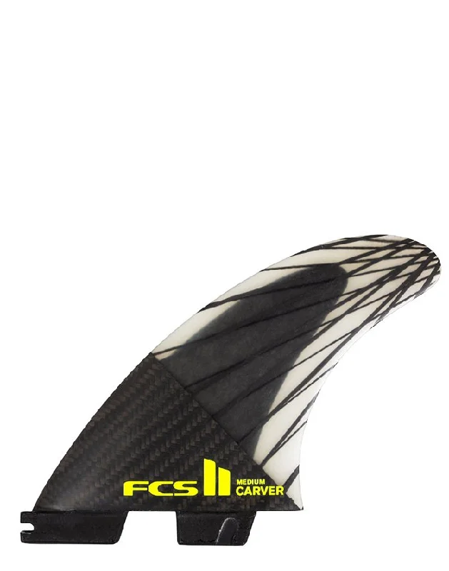 FCS II CARVER PC CARBON TRI FIN SET