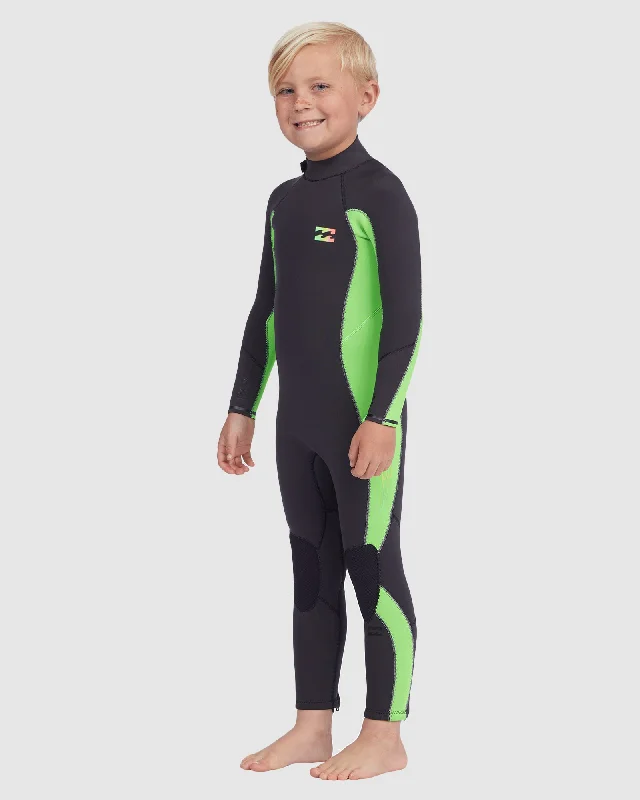 best wetsuits for light swimmers-Boys 0-7 3/2mm Absolute Back Zip Wetsuit