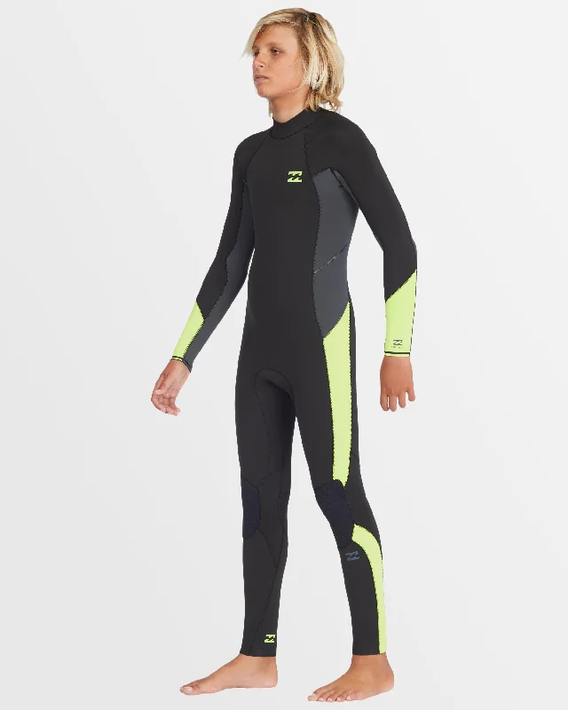 wetsuits with extra warmth for early morning dives-Boys 8-16 3/2mm Absolute Back Zip Gbs Wetsuit