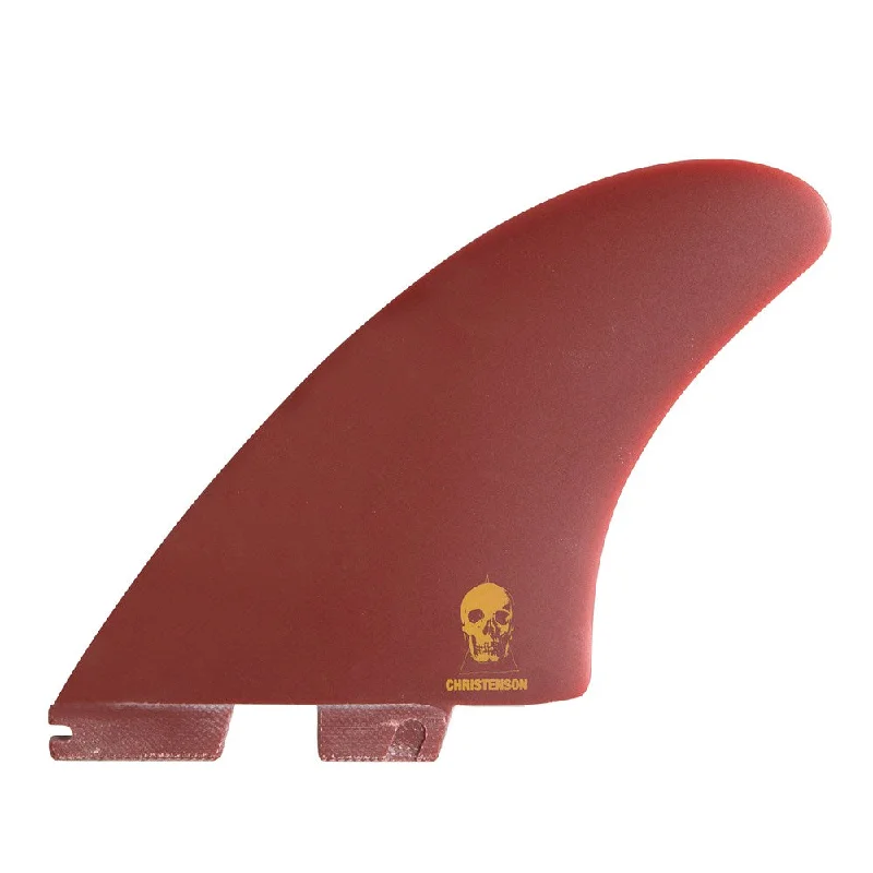 FCS II Christenson Twin PG Medium Blood Red Fins