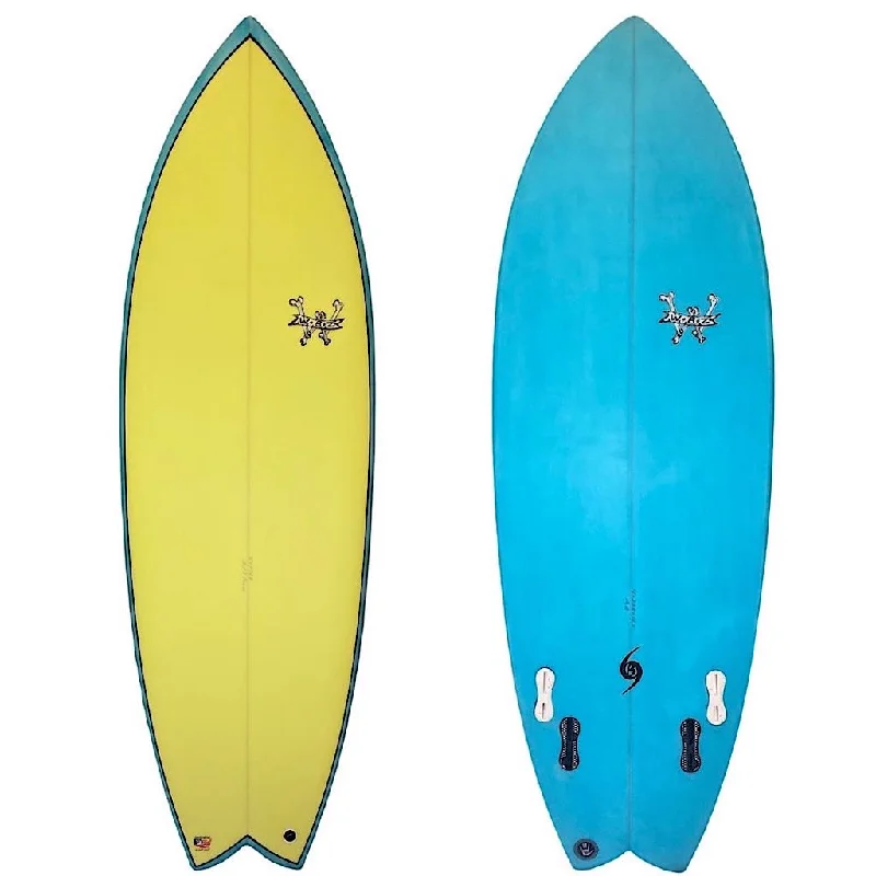 surfboards with thin rails for sharp turns-WBZ 5'6" Retro Fish EPS