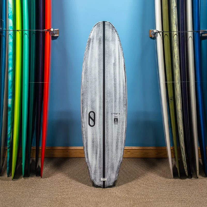 longboards for competitive surfing-Slater Designs Cymatic Firewire Volcanic 5'8"