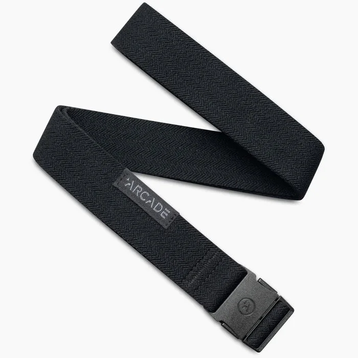 surfboards with high tail kick for maneuverability-Arcade Ranger Slim Belt Midnight Black