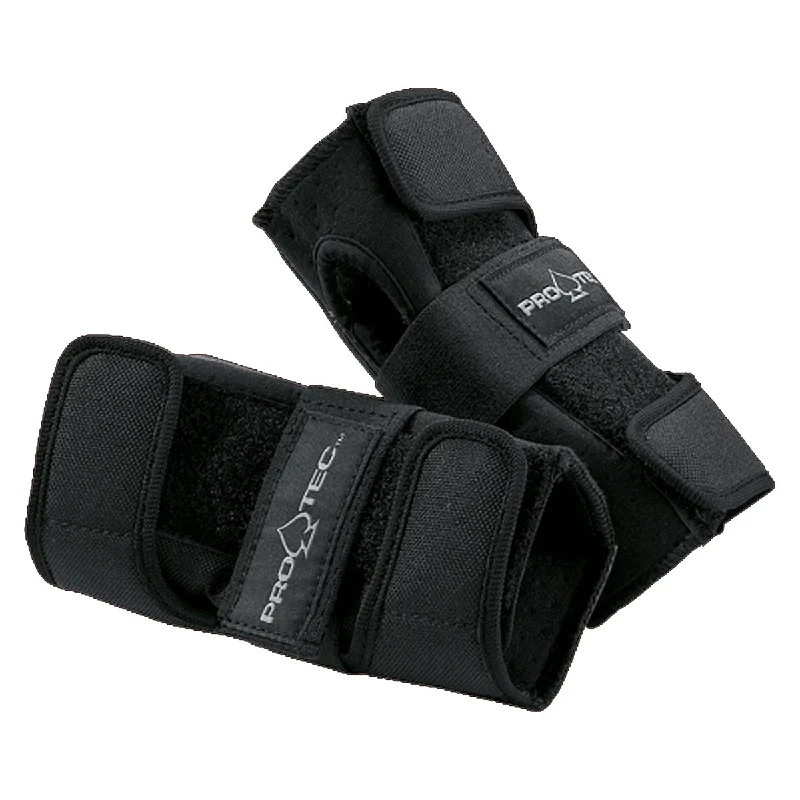 surfboards for better foot traction-Protec Wrist Guards Black