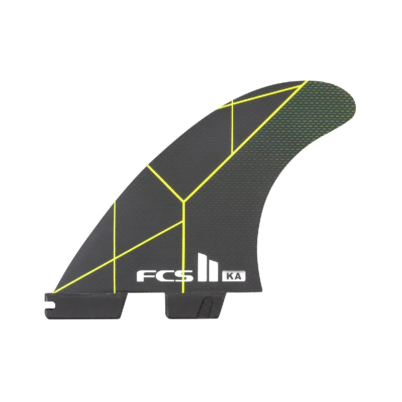 FCS II Kolohe Andion Performance Core Tri Surfboard Fins - Small/Black Acid