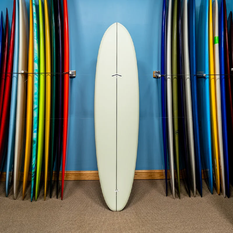 longboards with traditional shapes-CJ Nelson Outlier Thunderbolt Red 7'6"