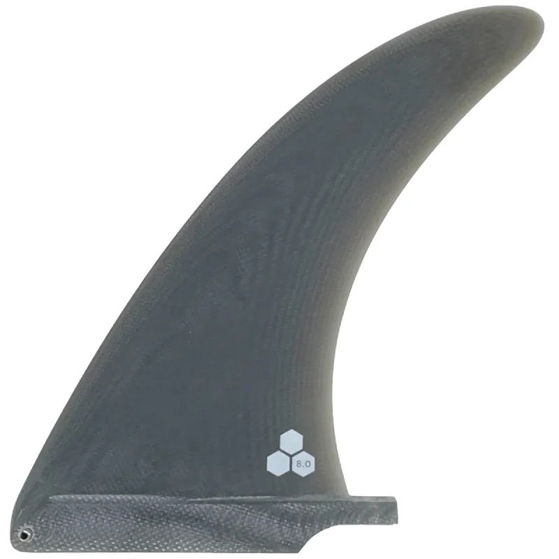 True Ames x Channel Islands Spicy Longboard Fin - 9"/Smoke