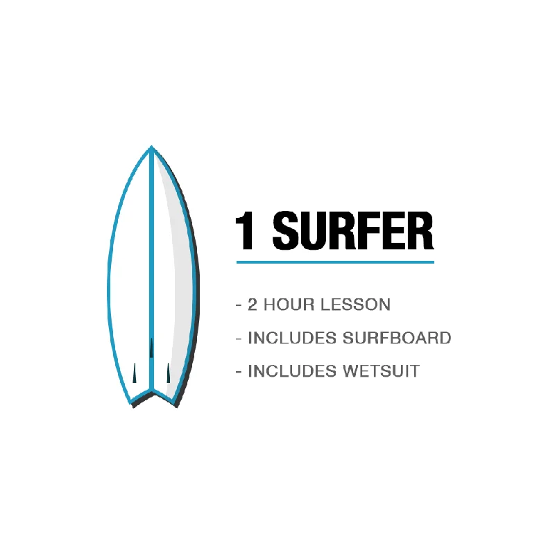 1 SURFER - SURF LESSON