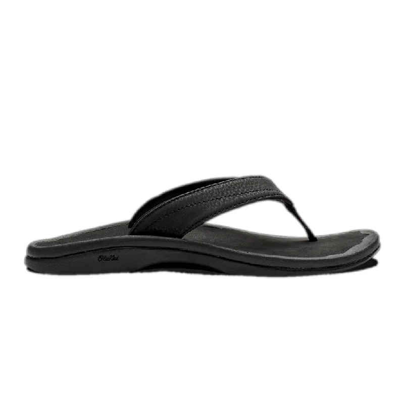 surfboards for expert-level maneuvers-Olukai Womens 'Ohana Black/Black Sandals