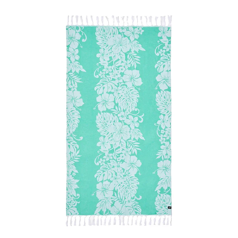 surfboards with good rail-to-rail transitions-Slowtide Lolo Turkish Towel Green