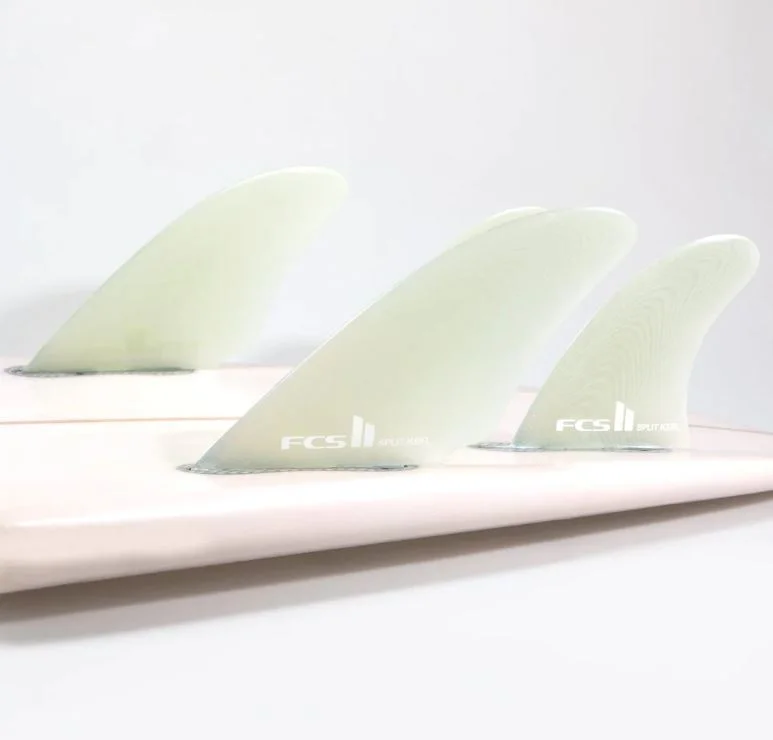 FCS II PG SPLIT KEEL QUAD FINS