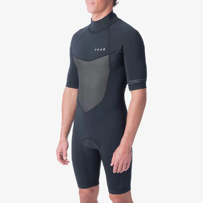 wetsuits for high-performance diving-Peak Climax 2/2 Flatlock Short Sleeve Spring Wetsuit