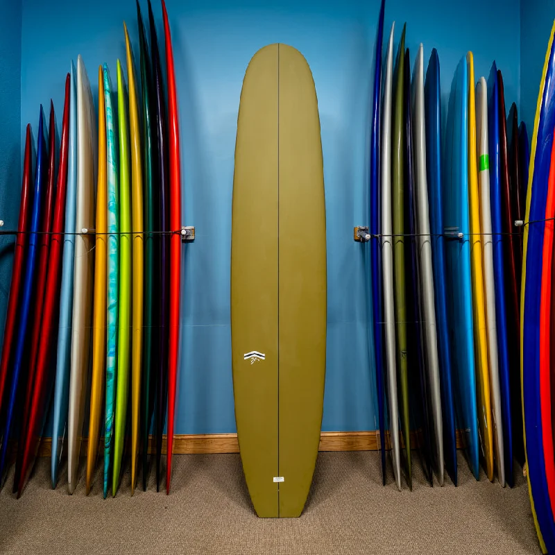 surf longboards for a smooth, fun ride-CJ Nelson Sprout 2.0 Thunderbolt Silver 9'3"