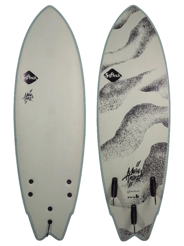 surfboards with reinforced edges for durability-Softech 5'10" Mason Twin Desert Storm