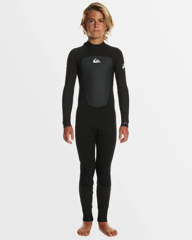 wetsuits for better fit and comfort in waves-Boys 8-16 3/2mm Prologue Back Zip Wetsuit